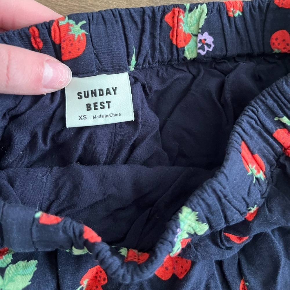 Sunday Best Aritzia Strawberry Shorts - Picture 4 of 4